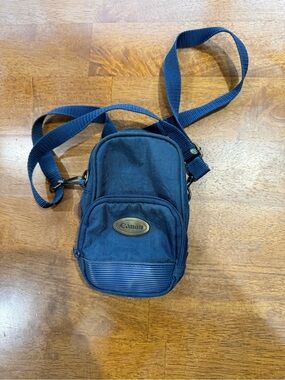 Vintage Blue Canon Camera Bag